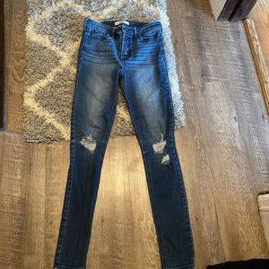 Hollister button fly jeans